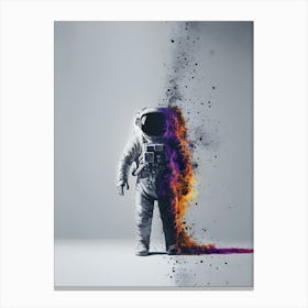 Astronaut In Space 24 Canvas Print