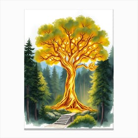 Tree Of Life 109 Canvas Print