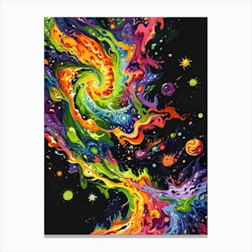 Galaxy Swirl Canvas Print