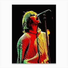 liam gallagher oasis band music Canvas Print