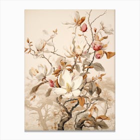 Magnolia Victorian Style 2 Canvas Print