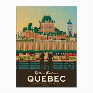 Quebec Canada Canvas Print
