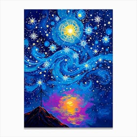 Starry Night 29 Canvas Print