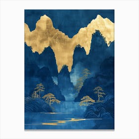 Chinese Mountains 40 Canvas Print