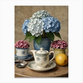 Hydrangeas 3 Canvas Print