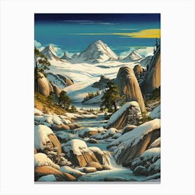 Winter Landscape 7 Canvas Print