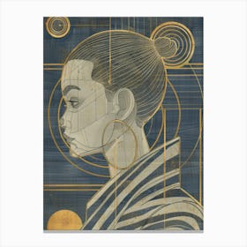 Asian Woman 55 Canvas Print