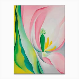 Georgia O'Keeffe - Pink Tulipe Canvas Print