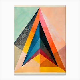 Triangles Canvas Print