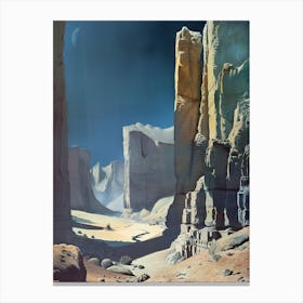 Desert Landscape Canvas Print