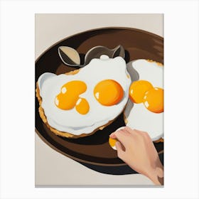 Fried Eggs 1 Canvas Print