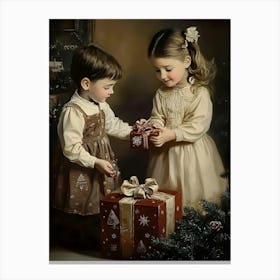 Christmas Gift Canvas Print