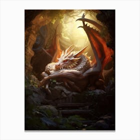 Dragon Lair Nature 6 Canvas Print