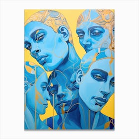 'Blue' 2 Canvas Print