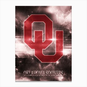 Oklahoma Sooners Canvas Print