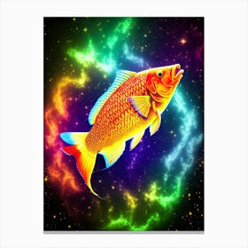 Fish In Space 1 Canvas Print