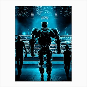 Robots In The Ring Canvas Print