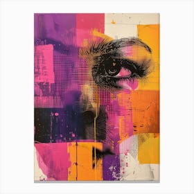 'The Face' 6 Canvas Print