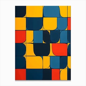 Abstract Squares Canvas Print