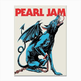 Pearl Jam 2 Canvas Print