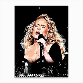 Adele 12 Canvas Print