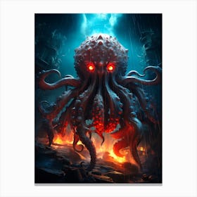 Octopus 1 Canvas Print