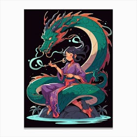 Chinese Dragon 5 Canvas Print