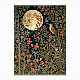 William Morris Moonlight In The Woods 44 Canvas Print