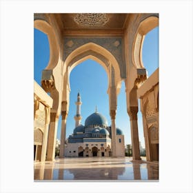 Islamic Mosque In Kuwait Canvas Print