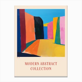 Modern Abstract Collection Poster 65 Canvas Print