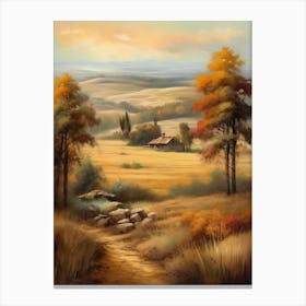 Tuscan Countryside Canvas Print