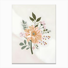 Floral Bouquet Canvas Print