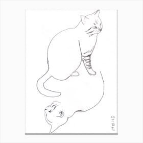 I Am A Cat Canvas Print