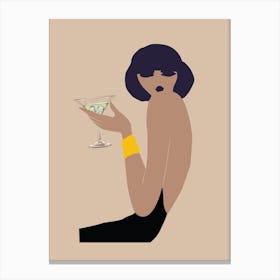 Le Cocktail Canvas Print