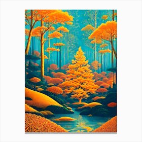 Forest 48 Canvas Print