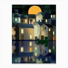 Moonlight Bay Canvas Print