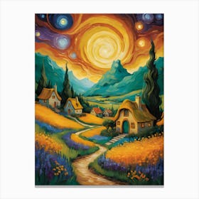 Starry Night 3 Canvas Print