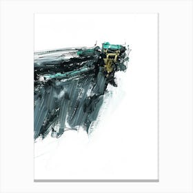 Abstract Of A Ship Canvas Print