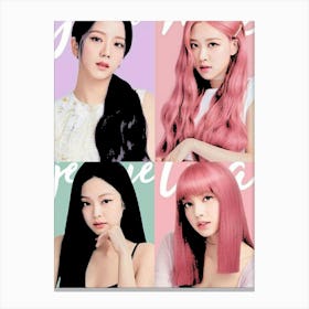 K-Pop Girls blackpink Canvas Print