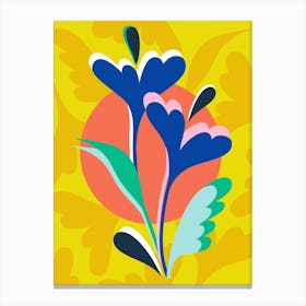 Floral Harmony Canvas Print