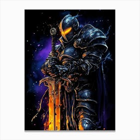 Dark Knight 1 Canvas Print