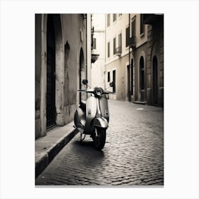 Rome, Black And White Analogue Photograph 4 Canvas Print