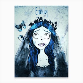 The Corpse Bride Canvas Print