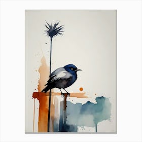 Blue Bird 2 Canvas Print