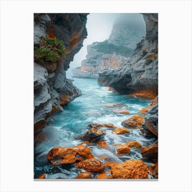 Cave In The Rocks Canvas Print