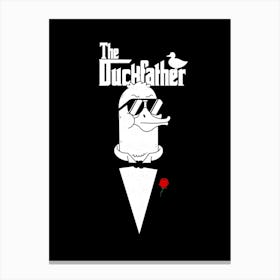 The Duckfather Canvas Print