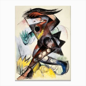 The Tempest (1914) Franz Marc's Canvas Print