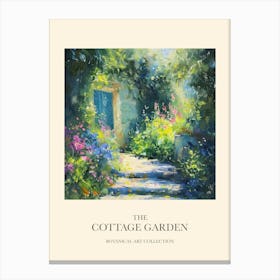 Cottage Garden Poster Wild Garden 7 Canvas Print