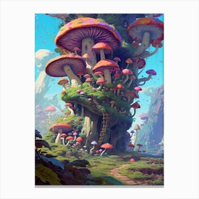 Mushroom Fantasy 5 Canvas Print