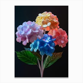 Bright Inflatable Flowers Hydrangea 1 Canvas Print